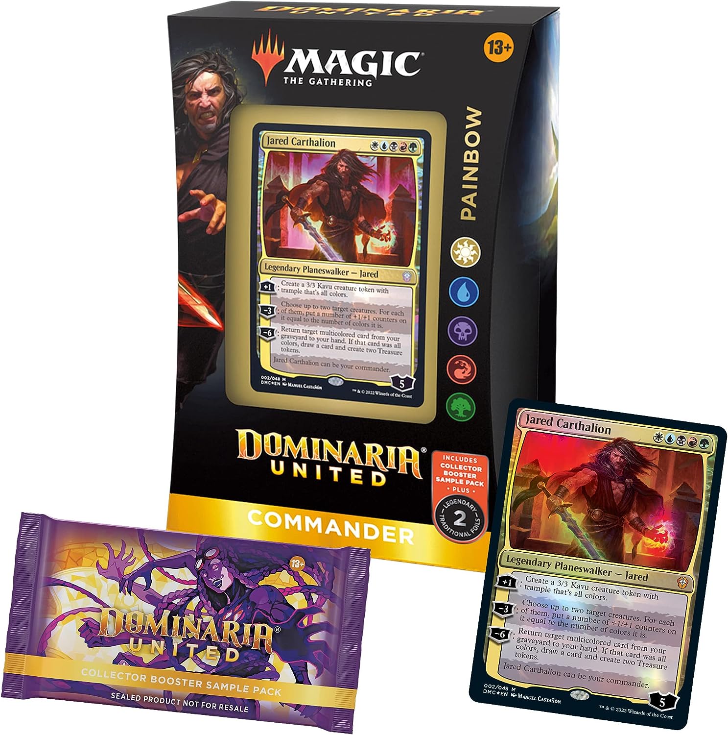 Dominaria United Commander Deck Jared Carthalion Crusty Games Dominaria United Commander Deck Jared Carthalion Crusty Games
