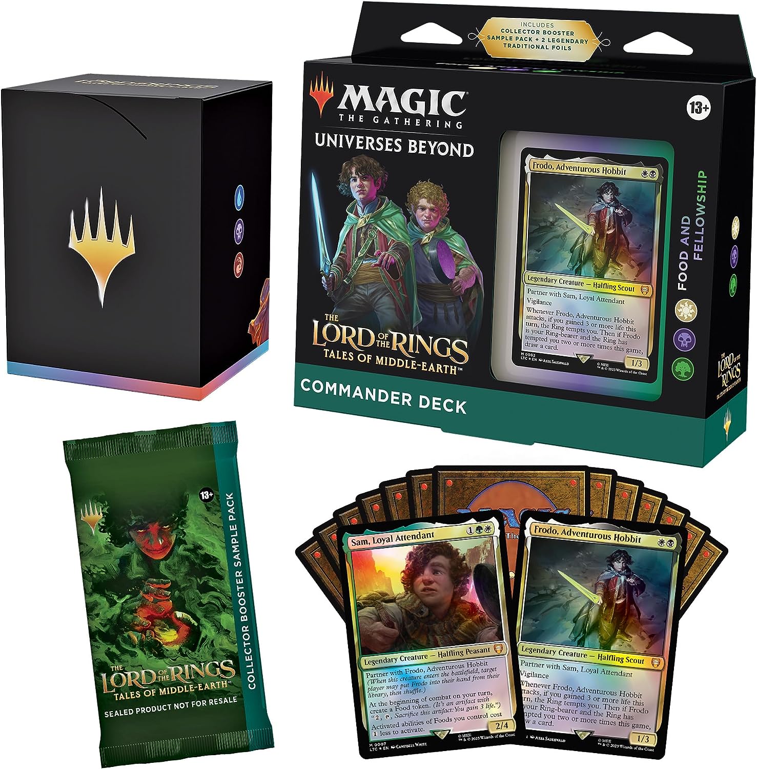 Magic The Gathering: The Lord of The Rings: Tales of Middle-earth Commander Deck Magic The Gathering: The Lord of The Rings: Tales of Middle-earth Commander Deck