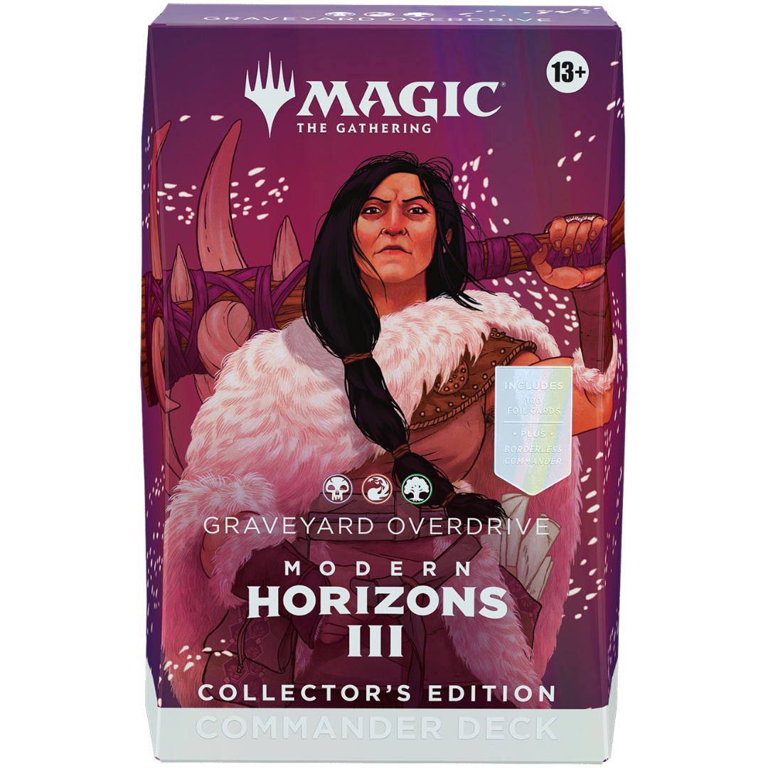 Magic: The Gathering Modern Horizons 3 Graveyard Overdrive (Collector's Edition) Commander Deck WOTC