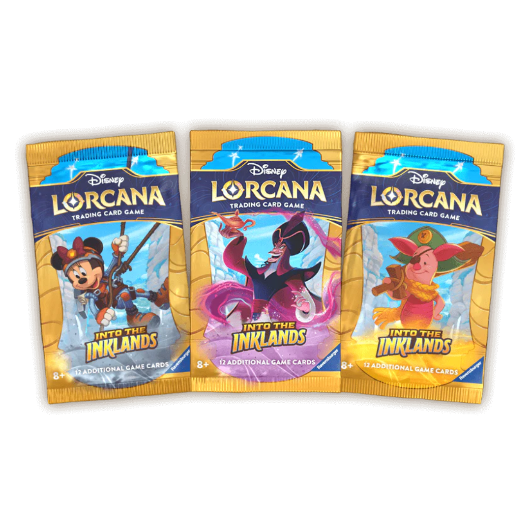 Disney Lorcana: Into the Inklands 6パック Amazon.com: Ravensburger Disney Lorcana TCG: Into The