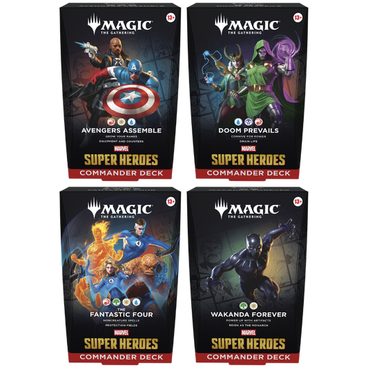 Commander Deck - Marvel Super Heroes - Magic The Gathering