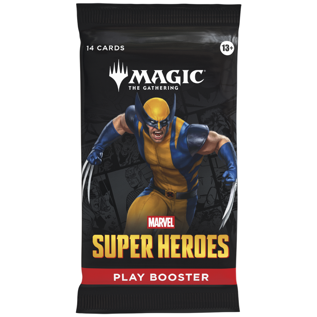 Play Booster Pack - Marvel Super Heroes - Magic The Gathering