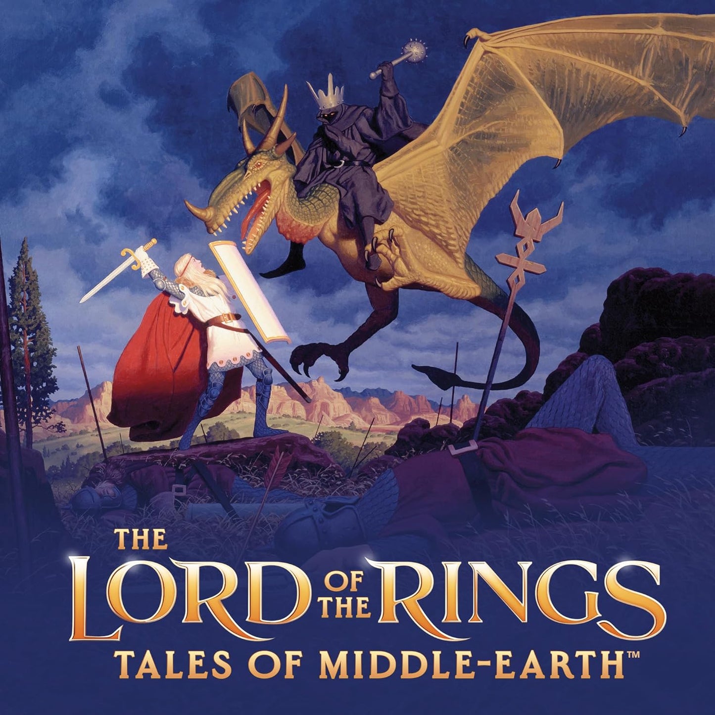 Lord of the Rings - Aragorn at Helm's Deep - Scene Box