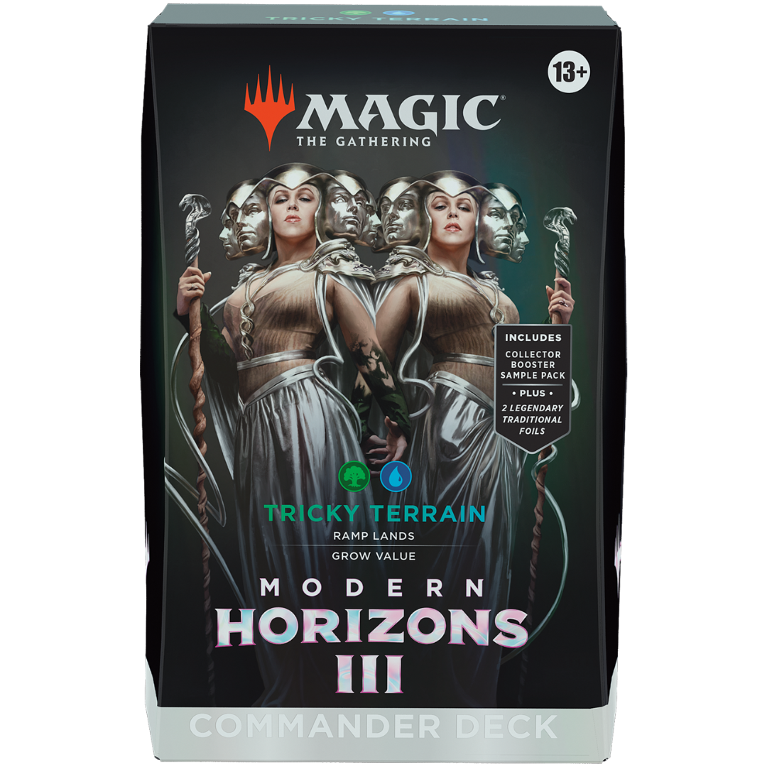 Magic The Gathering - Modern Horizons 3 - Commander Deck - Tricky Terrain