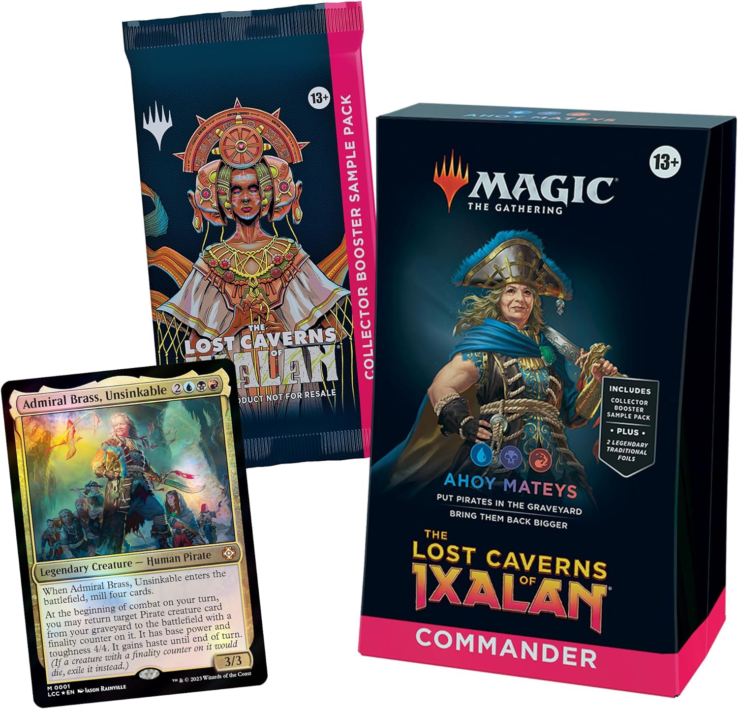 The Lost Caverns of Ixalan Commander Deck - Ahoy Mateys - Magic The Ga Crusty Games The Lost Caverns of Ixalan Commander Deck - Ahoy Mateys - Magic The Ga Crusty Games
