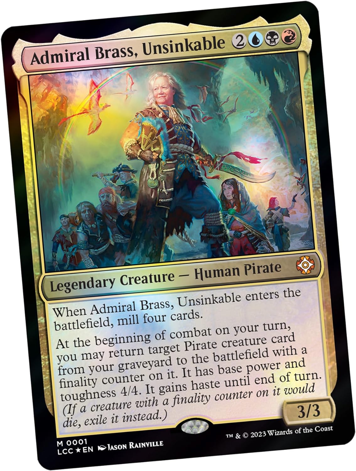 The Lost Caverns of Ixalan Commander Deck - Ahoy Mateys - Magic The Gathering