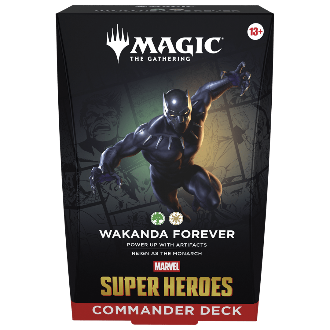 Commander Deck - Marvel Super Heroes - Magic The Gathering - Crusty Games