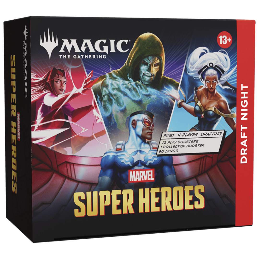 Draft Night - Marvel Super Heroes - Magic The Gathering - Crusty Games