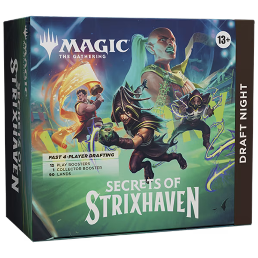 Draft Night - Secrets of Strixhaven - Magic The Gathering - Crusty Games