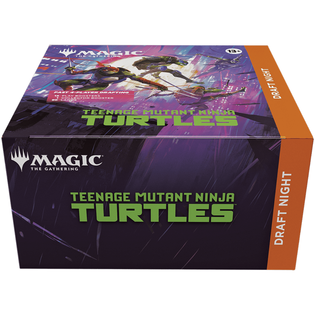 Draft Night - Teenage Mutant Ninja Turtles - Universes Beyond - Magic The Gathering - Crusty Games