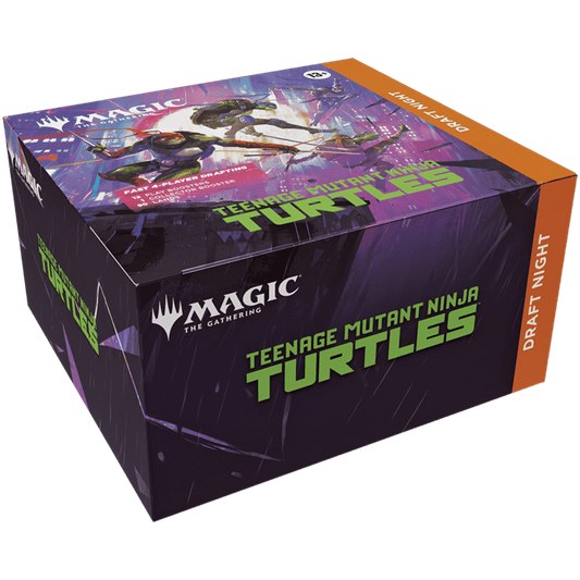 Draft Night - Teenage Mutant Ninja Turtles - Universes Beyond - Magic The Gathering - Crusty Games