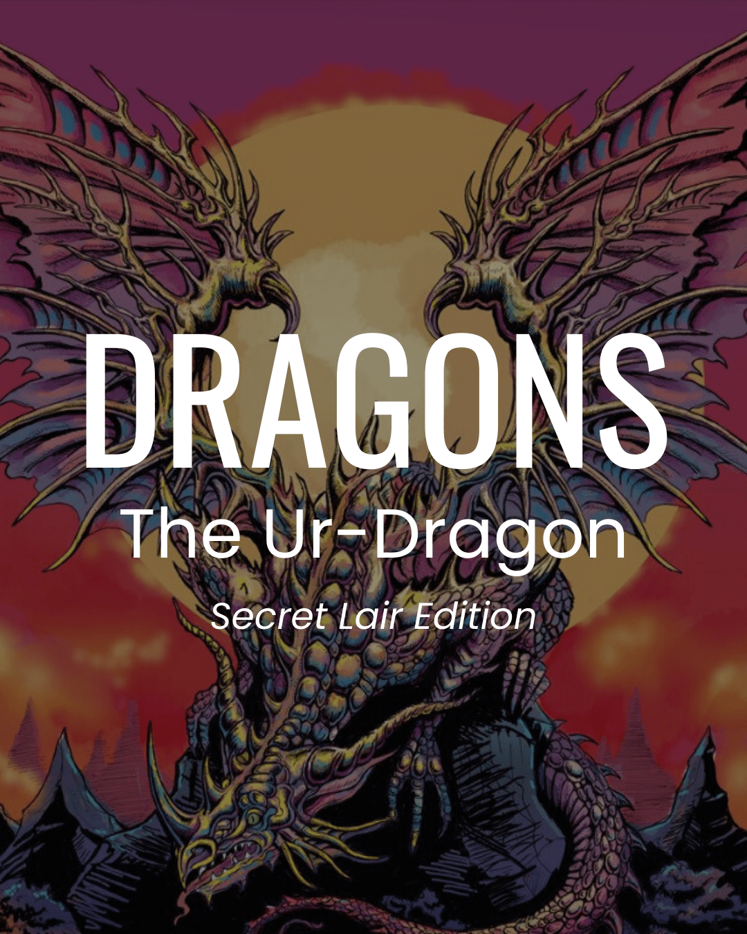 Dragons - The Ur-Dragon - Commander Deck - Secret Lair Drop SLD Version Dragons - The Ur-Dragon - Commander Deck - Secret Lair Drop SLD Version