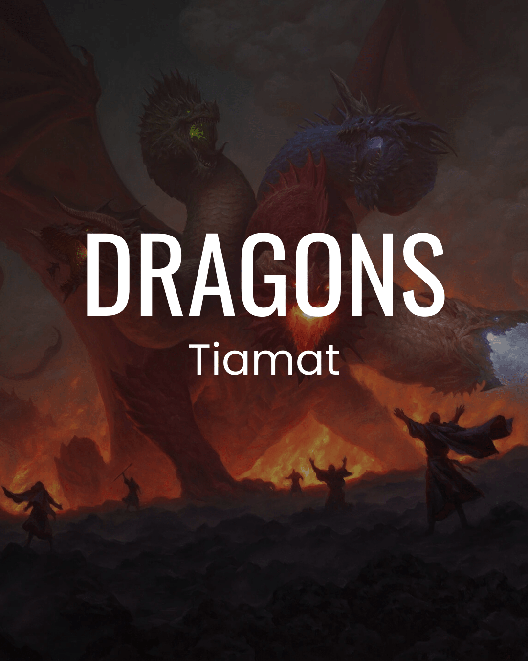 mtg tiamat commander deck Dragons - Tiamat
