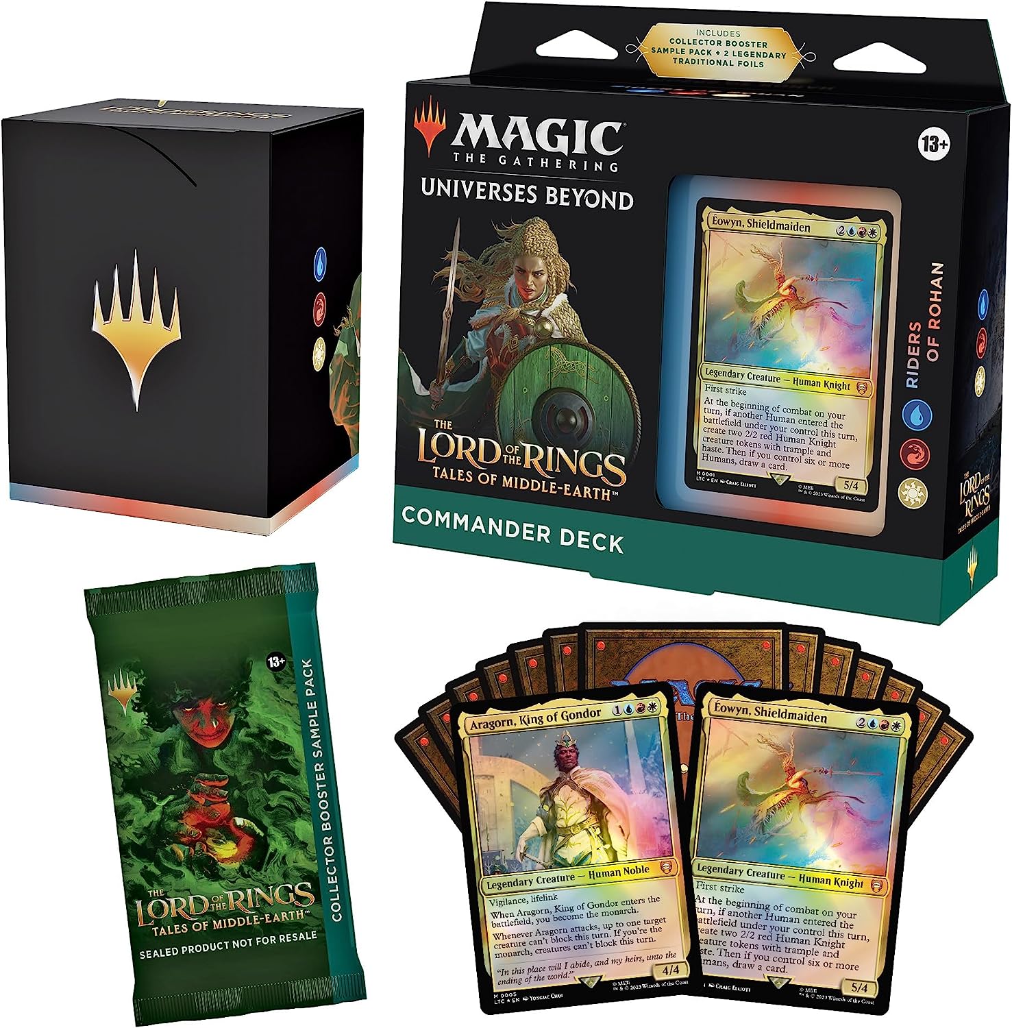 Éowyn, Shieldmaiden - Riders Of Rohan - The Lord of the Rings - Tales of Middle Earth - Commander Deck
