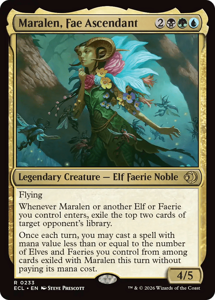 Faeries - Maralen Fae Ascendant - Commander Deck - Crusty Games