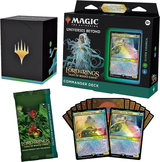 Galadriel, Elven-Queen - Elven Council - Lord of the Rings - Tales of Middle Earth - Commander Deck - Magic The Gathering