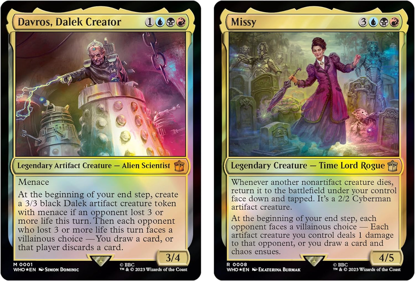 Doctor Who Commander Deck - Master Of Evil