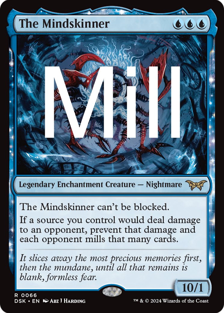 Mill - The Mindskinner - Commander Deck - Crusty Games