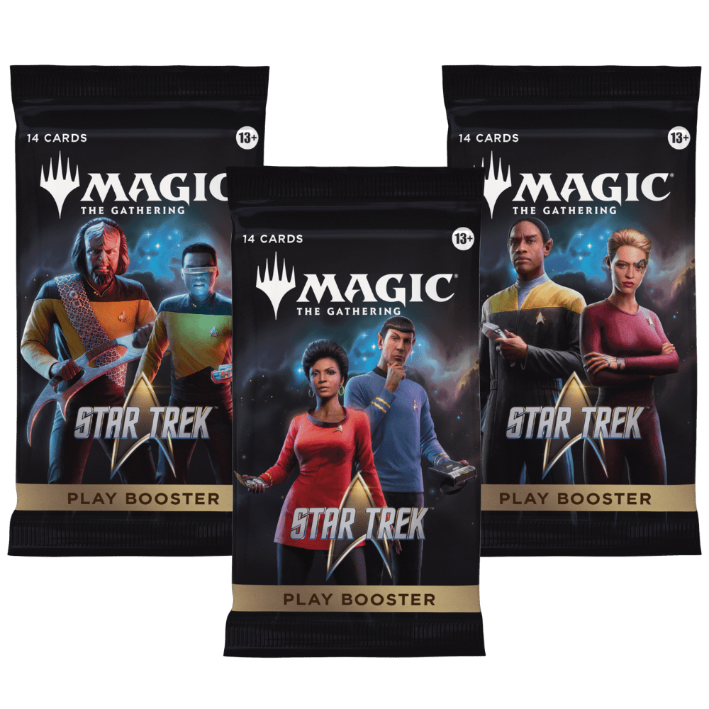 Play Booster Pack - Star Trek - Magic The Gathering - Crusty Games