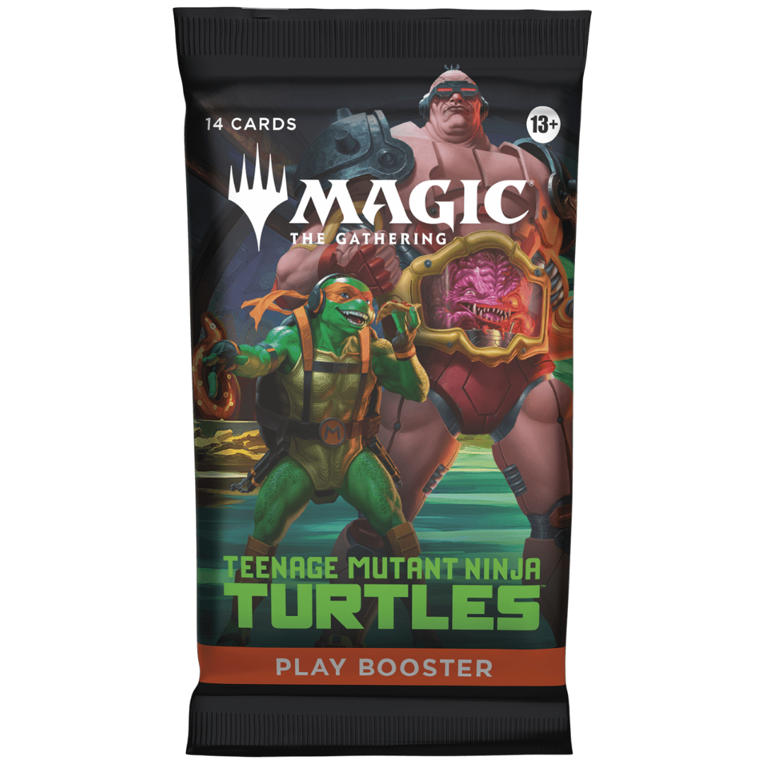 Play Booster Pack - Teenage Mutant Ninja Turtles - Universes Beyond - Magic The Gathering - Crusty Games