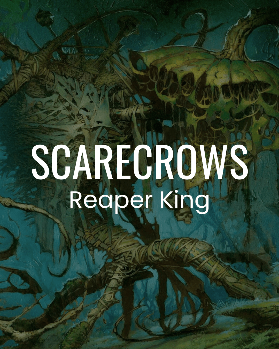 Scarecrows Commander Deck - EDH - Reaper King - Classic Version Scarecrows Commander Deck - EDH - Reaper King - Classic Version