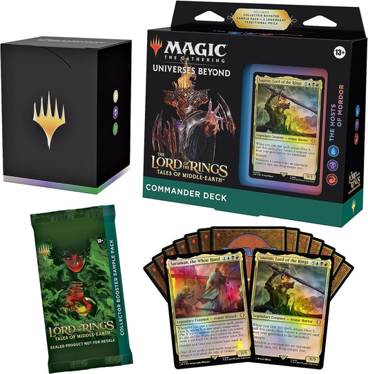 Sauron, Lord of the Rings - Tales of Middle Earth - The Lord of the Rings - Commander Deck - Magic The Gathering