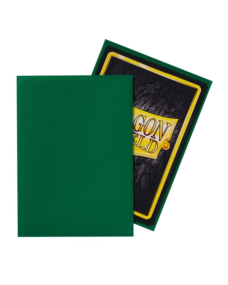 Dragon Shield - 100 Matte Card Sleeves - Standard Card Size - 66 x 91mm - Crusty Games
