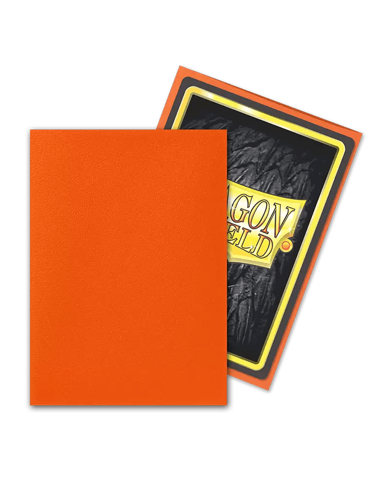 Dragon Shield - 100 Matte Card Sleeves - Standard Card Size - 66 x 91mm - Crusty Games