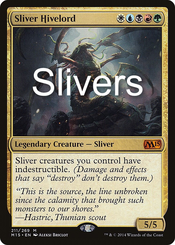 Slivers - Sliver Hivelord - Commander Deck - Crusty Games