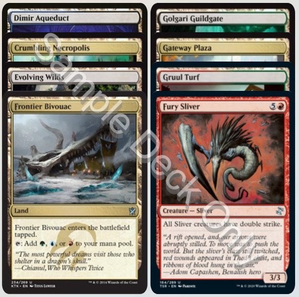 Slivers - The First Sliver - Commander Deck - Crusty Games