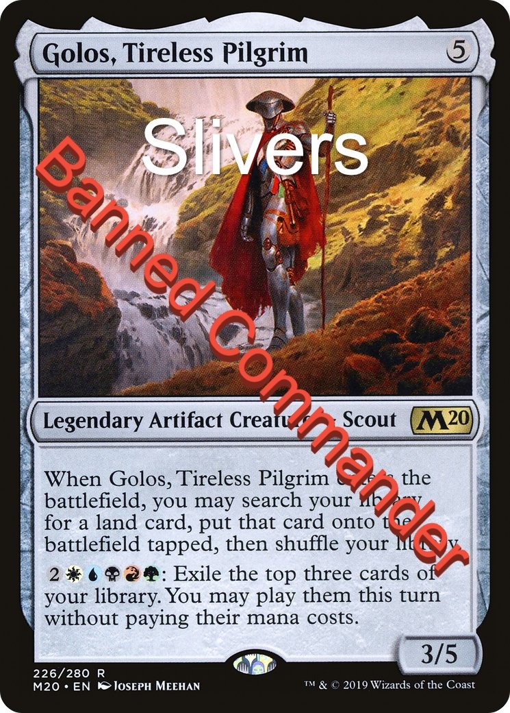 Slivers Tribal - Golos, Tireless Pilgrim - Commander Deck - Crusty Games