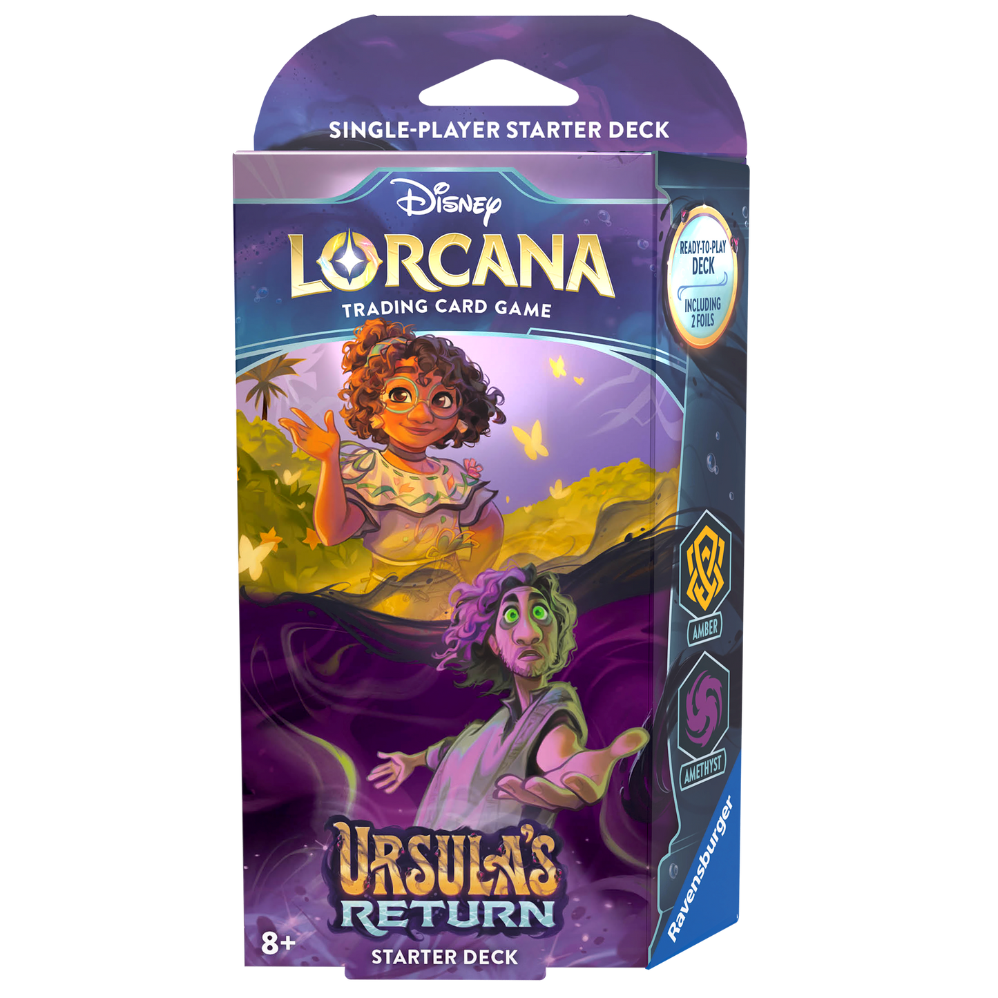 Disney Lorcana - Ursula's Return Starter Deck - Amber/Amethyst - Mirabel & Bruno