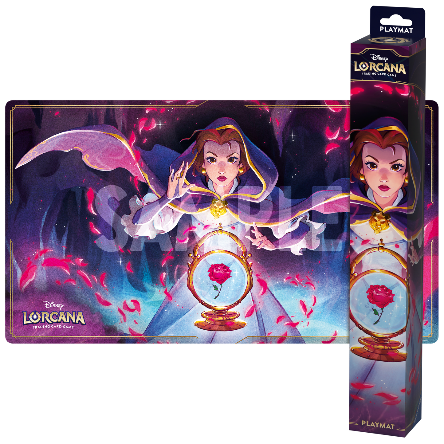 Shimmering Skies - Belle Playmat - Disney Lorcana