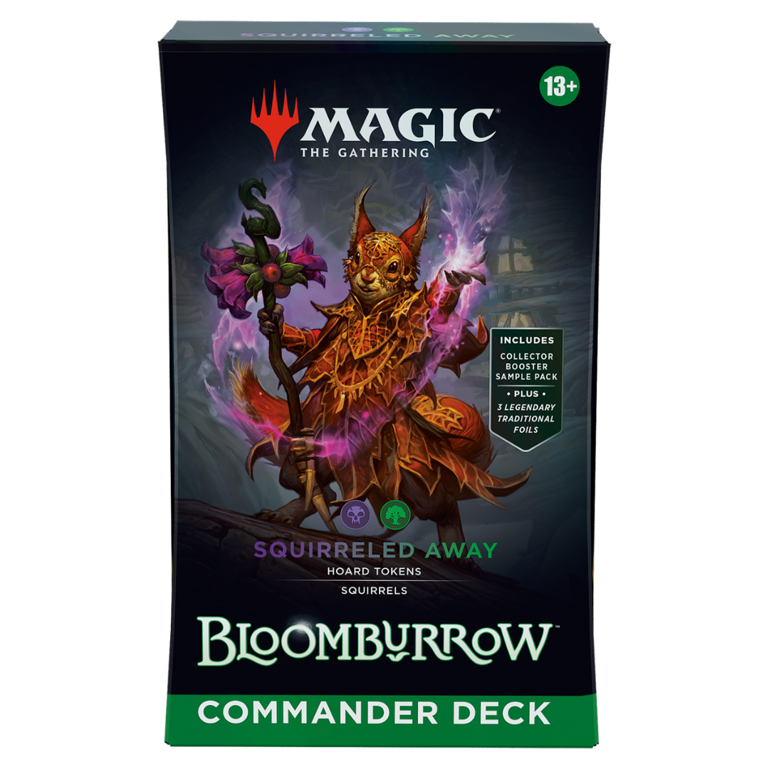 Bloomburrow - Squirreled Away - Commander Deck - Magic The Gathering