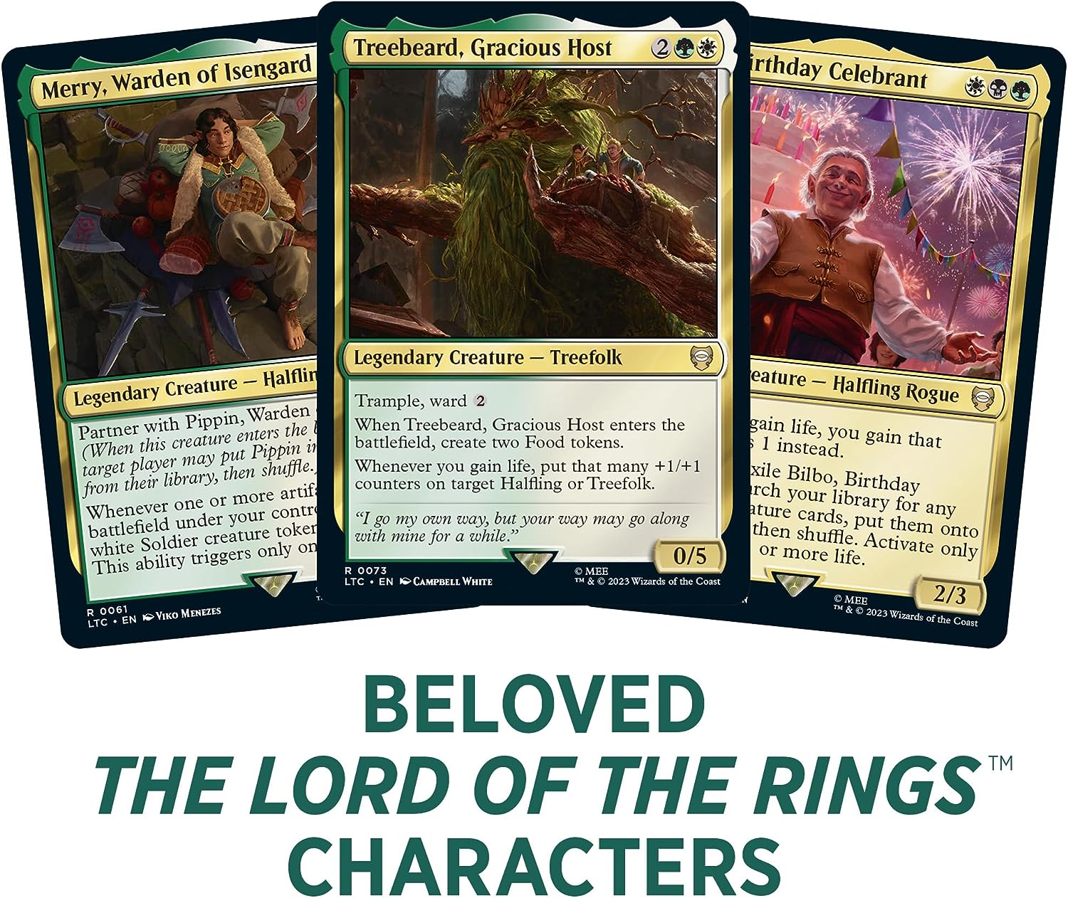 mtg food and fellowship card list Frodo, Adventurous Hobbit - Food and Fellowship - The Lord of the Rings - Tales of Middle Earth - Commander Deck