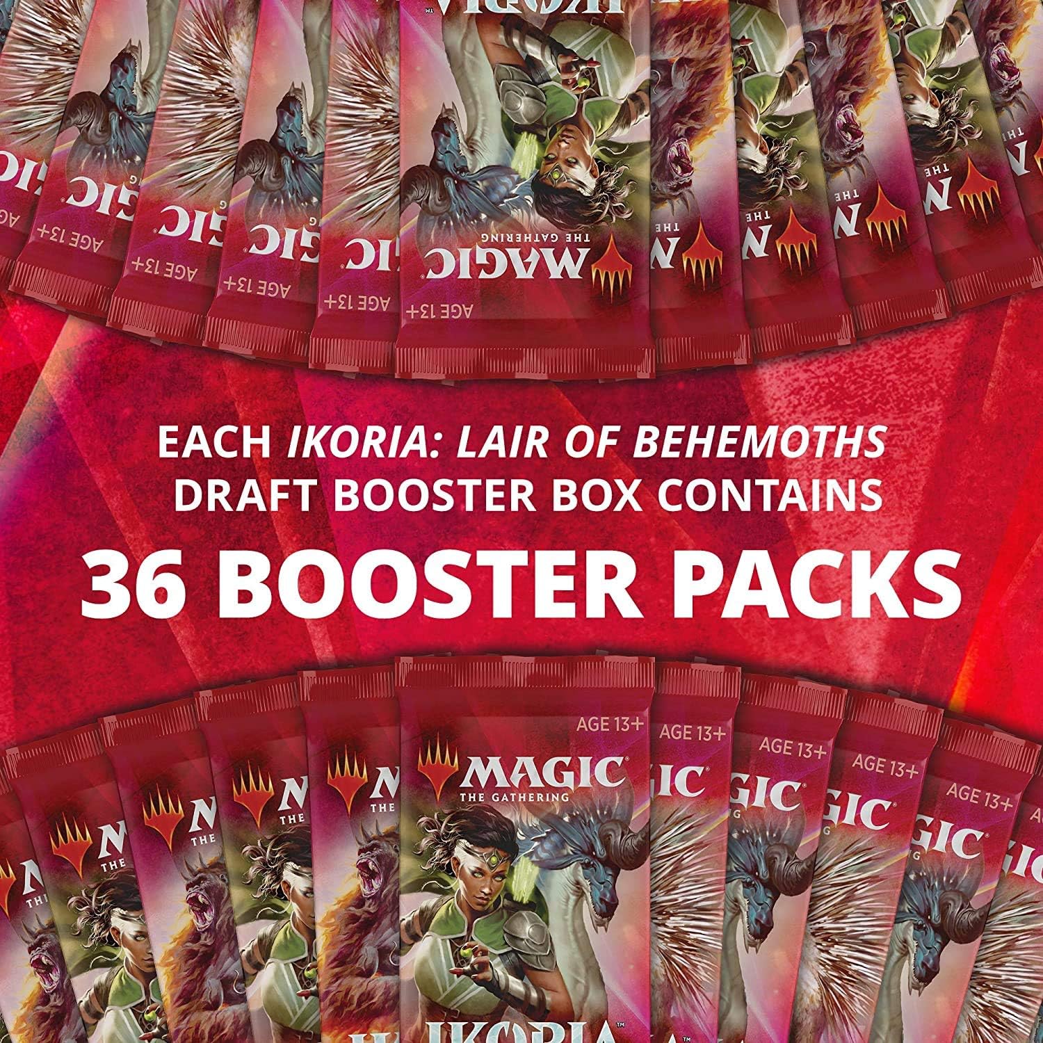 Ikoria Lair of Behemoths Draft Booster Box - Magic The Gathering Crusty Games Ikoria Lair of Behemoths Draft Booster Box - Magic The Gathering Crusty Games