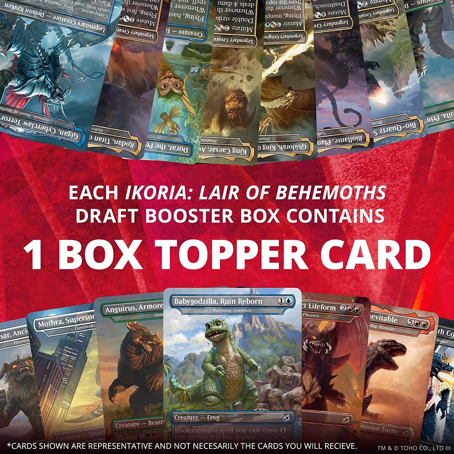 Ikoria Lair of Behemoths Draft Booster Box - Magic The Gathering Ikoria Lair of Behemoths Draft Booster Box - Magic The Gathering