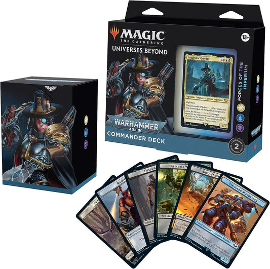 Universes Beyond: Warhammer 40,000 Commander Deck – Force of The Imperium - Magic The Gathering