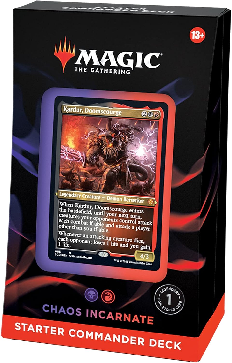 Caster Chronicles CCG: Wings Of Anger – Ingus Starter Deck | Collectible Card Game Deck