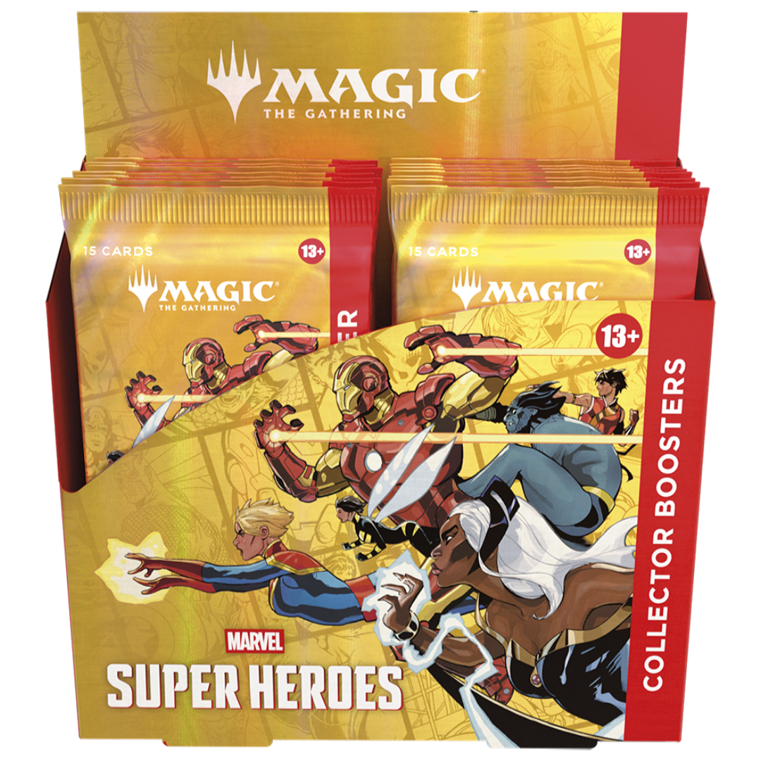 Collector Booster Box - Marvel Super Heroes - Magic The Gathering