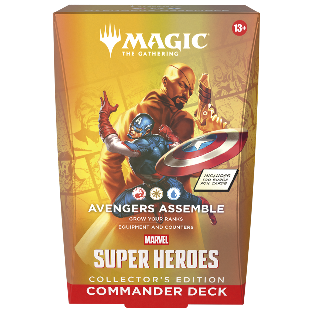 Collector's Edition - Commander Deck  - Marvel Super Heroes - Magic The Gathering