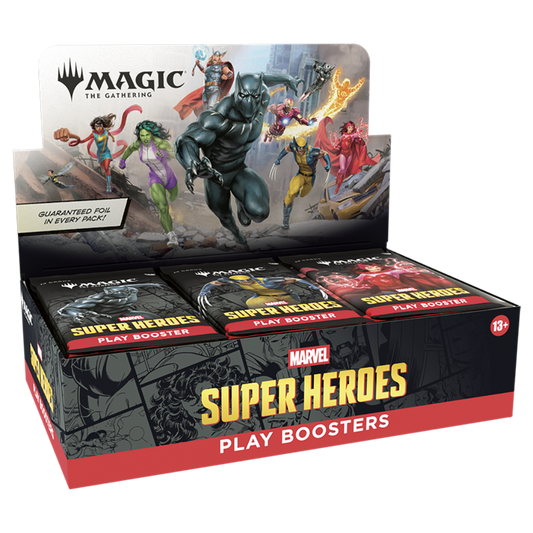 Play Booster Box - Marvel Super Heroes - Magic The Gathering