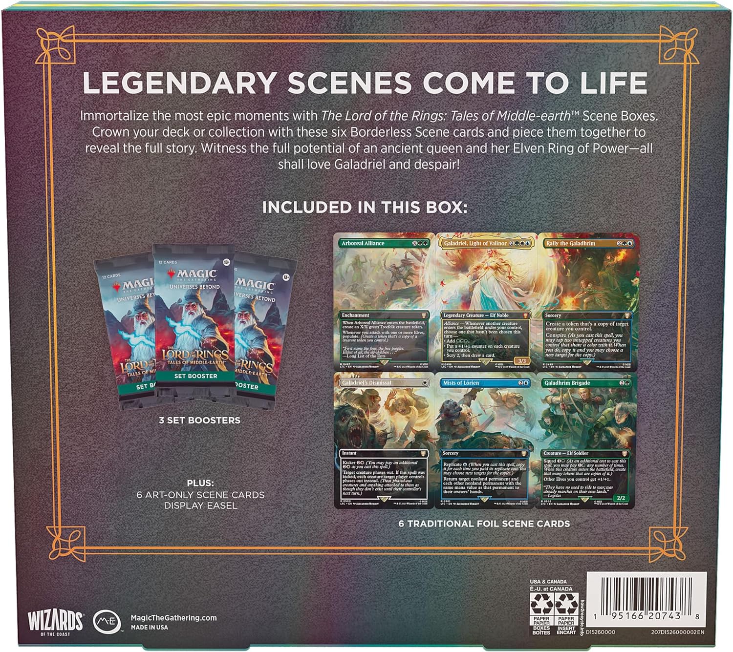 Lord of the Rings - Scene Box - The Might of Galadriel Lord of the Rings - Scene Box - The Might of Galadriel