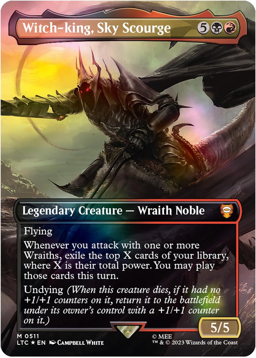 Lord of the Rings - Scene Box - Flight of the Witch King Lord of the Rings - Scene Box - Flight of the Witch King