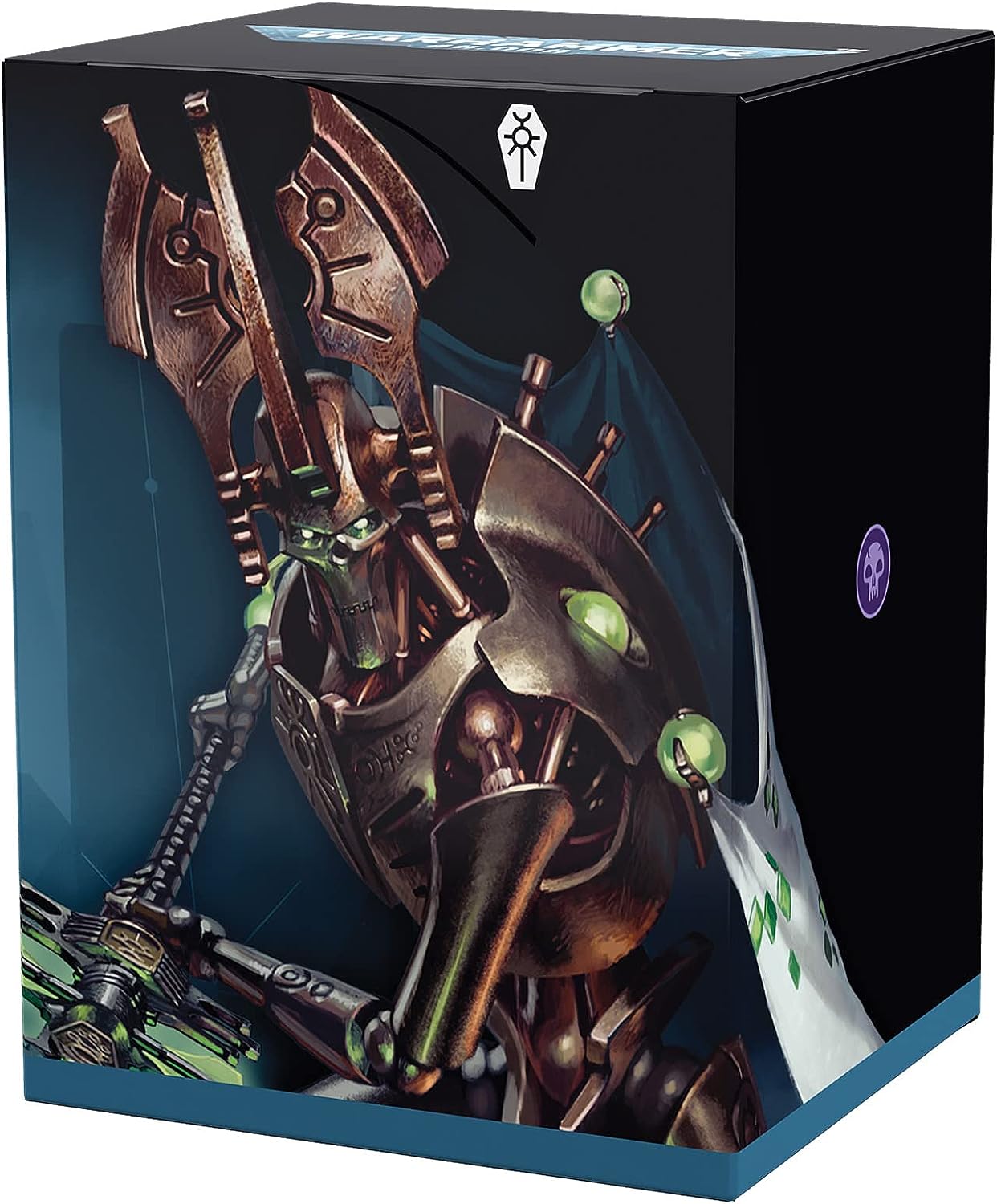 Universes Beyond: Warhammer 40,000 Commander Deck Necron Dynasties - Magic The Gathering Universes Beyond: Warhammer 40,000 Commander Deck Necron Dynasties - Magic The Gathering