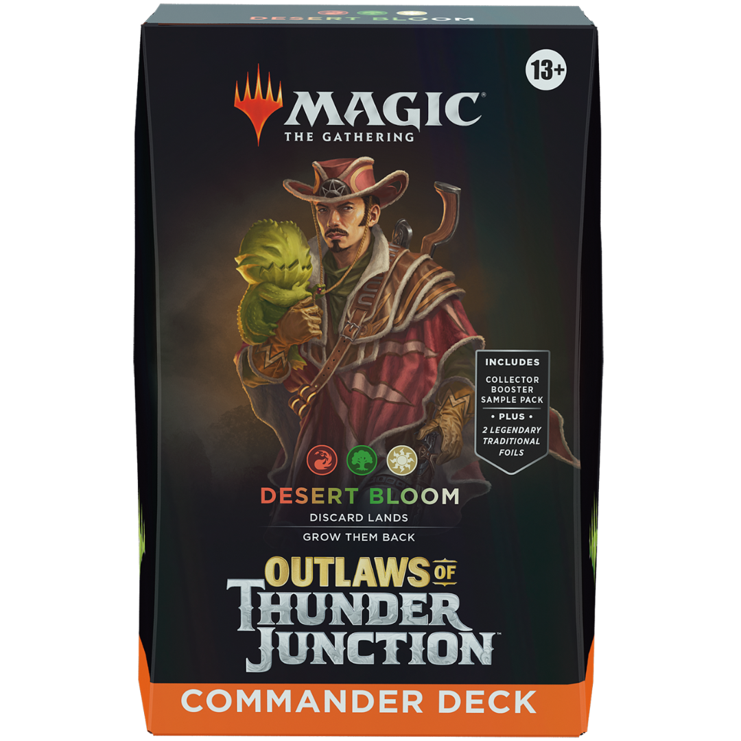 Magic The Gathering - Outlaws of Thunder Junction - Desert Bloom - Commander Deck