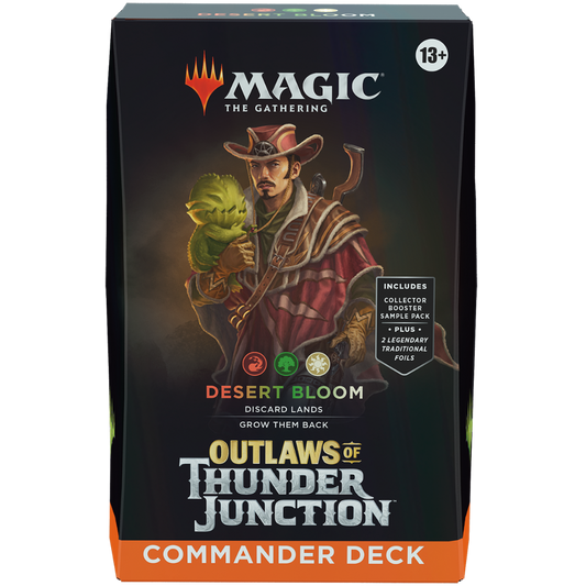 Magic The Gathering - Outlaws of Thunder Junction - Desert Bloom - Commander Deck