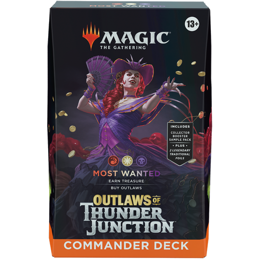 Magic The Gathering - Outlaws of Thunder Junction - Most Wanted - Olivia, Opulent Outlaw- Commander Deck