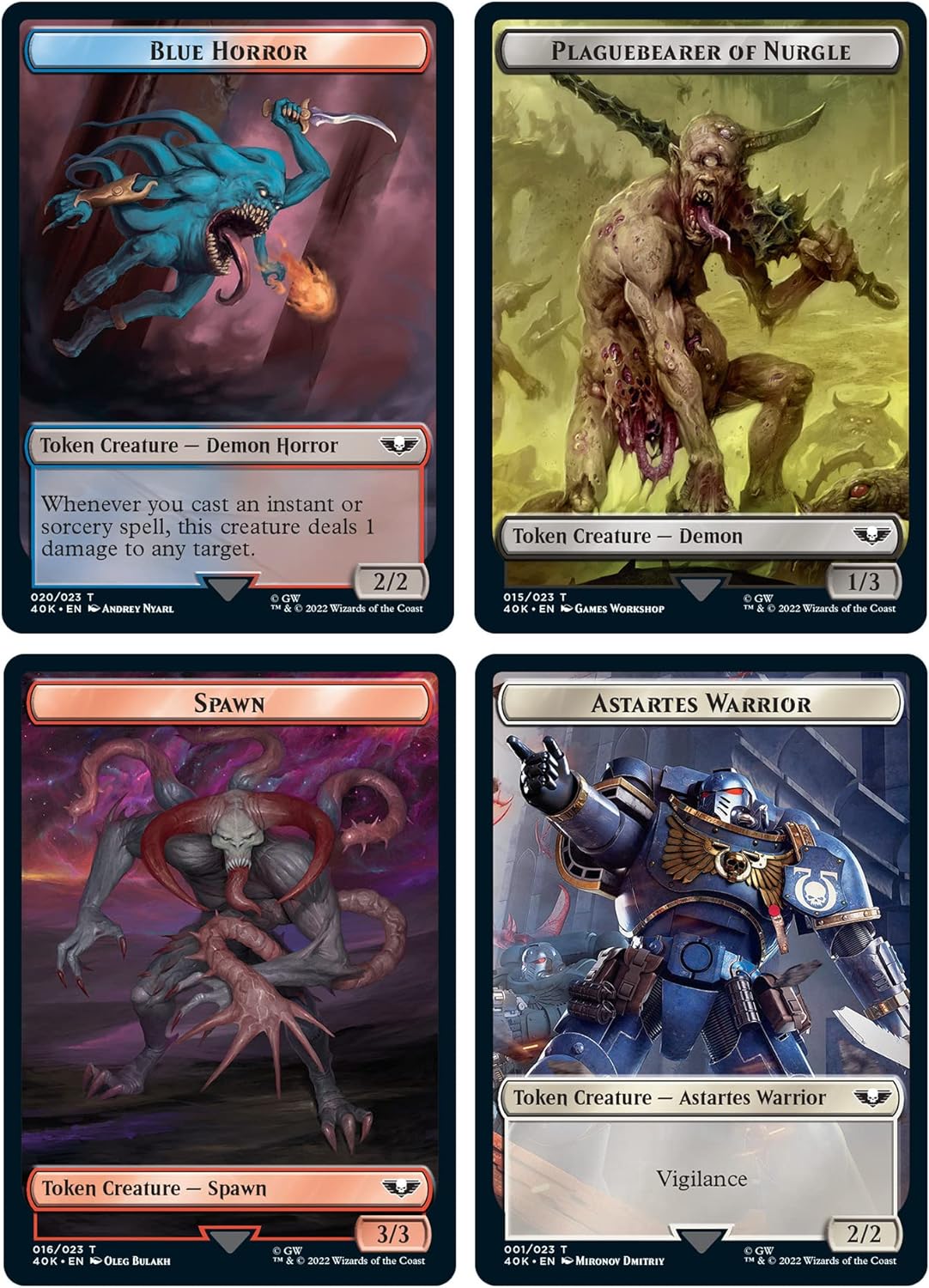 Universes Beyond: Warhammer 40,000 Commander Deck The Ruinous Powers - Magic The Gathering Universes Beyond: Warhammer 40,000 Commander Deck The Ruinous Powers - Magic The Gathering