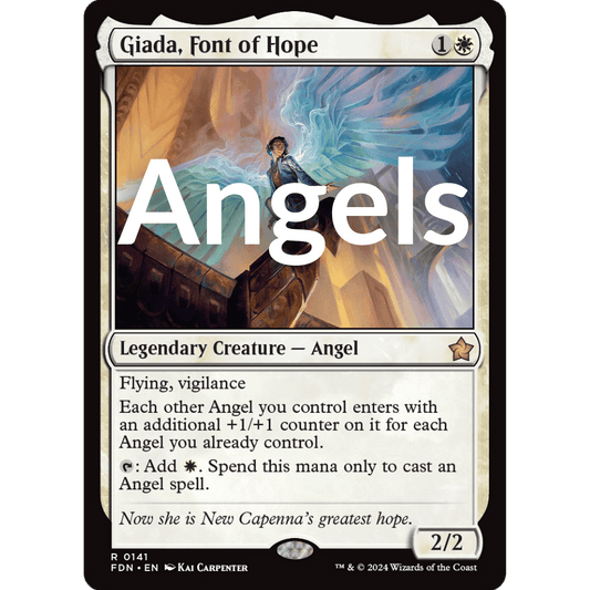 Angels - Giada Font of Hope - Commander Deck - Crusty Games